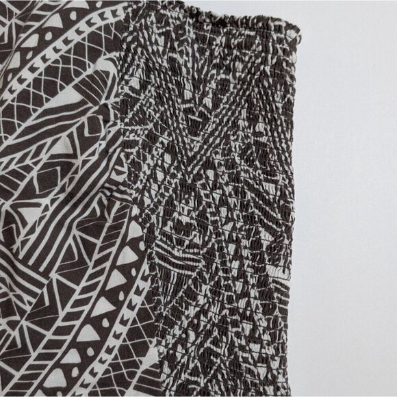 Corey Lynn Calter Anthropologie Dress Sketchbook Midi Aztec Sundress Vacation L - Picture 7 of 12